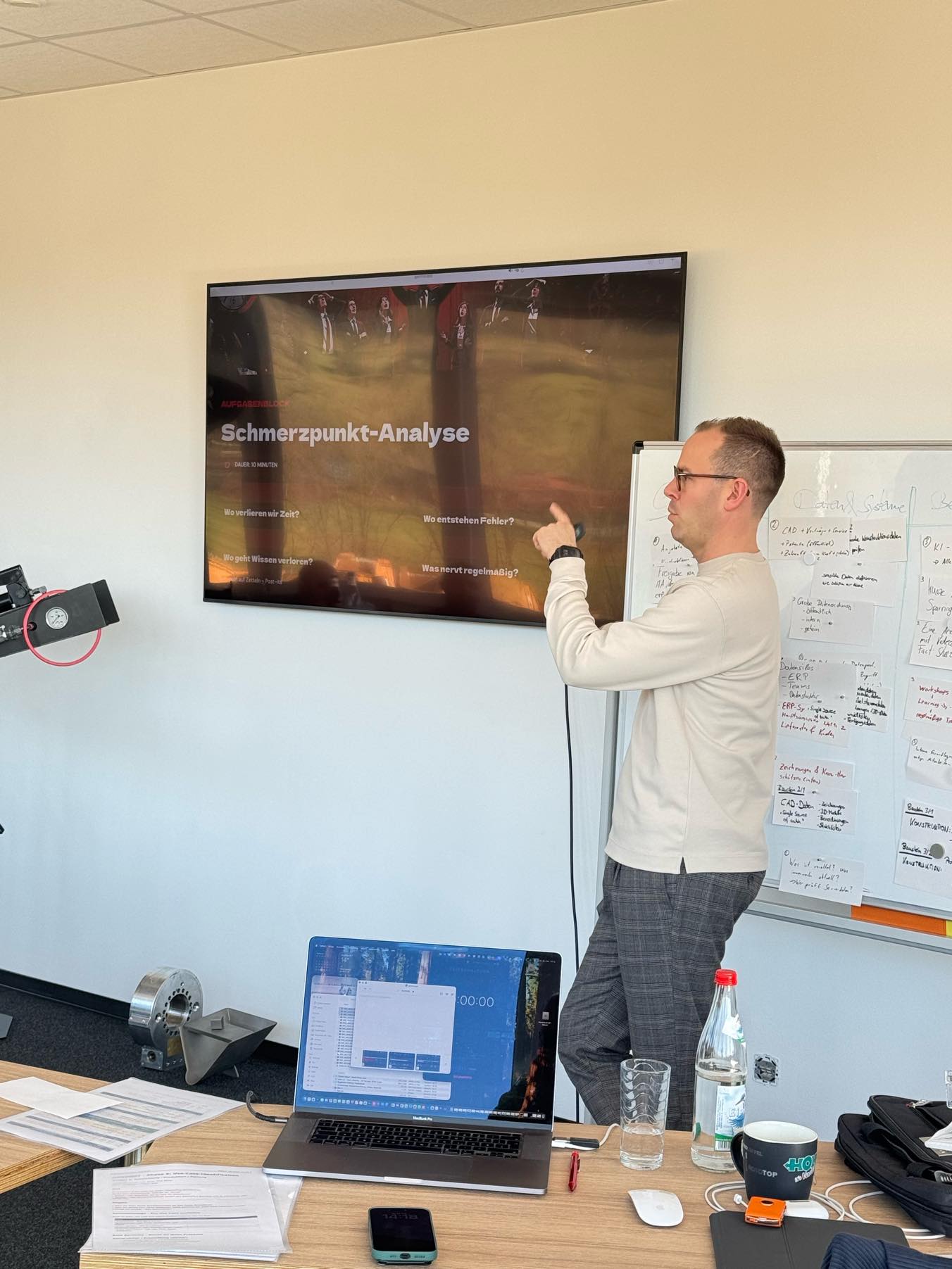 Florian Robbe im Workshop